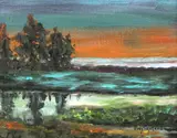 Judy Copeland, Turquoise Sunset