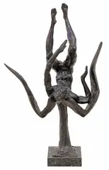 Charles Umlauf, Icarus, Patinated bronze sculpture