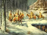 Americo Makk, Endurance, oil on canvas