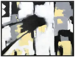 Donna Brigman, Abstract, acrylic painting on wood panel