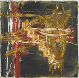Jeff Gompertz, Changes Due to Contraction of Its..., oil and wax painting on canvas