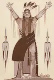 George Smith "Woogie" Watchetaker, Woogie, gouache on paper