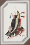 George Smith "Woogie" Watchetaker, Woogie, gouache painting on paper