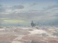 Carl J. Smith, Cross the Barrens, oil on canvas