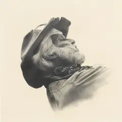 Charles Phillip Vaughn, Hondo, graphite drawing on paper