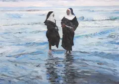 Mario Berrino, A jolee lino contanti uni duyuri/ Natale, oil on canvas