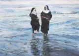 Mario Berrino, A jolee lino contanti uni duyuri/ Natale, oil on canvas