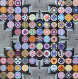Pedro Friedeberg, El Camino de Virtud (The Road of Virtue), silkscreen print in colors on paper