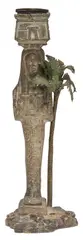 Franz Xaver Bergman, cast mark for Franz Xaver Bergman (Austrian, Orientalist cold-painted bronze candlestick