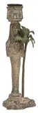 Franz Xaver Bergman, cast mark for Franz Xaver Bergman (Austrian, Orientalist cold-painted bronze candlestick