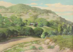 Lonesome Dove by Morris Walton Leader, oil on canvas, sold May 2025