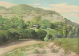 Morris Walton Leader, Lonesome Dove, oil on canvas