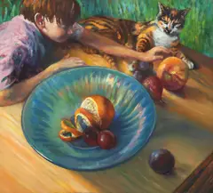 Phillip Wade, Forbidden Fruit, oil on canvas
