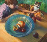Phillip Wade, Forbidden Fruit, oil on canvas