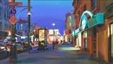 Evgeny Lushpin, After Hours, oil on canvas