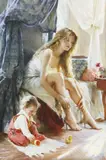 Katya Morgun, Morning Light, oil on canvas