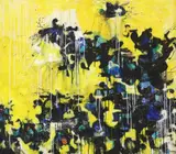William 'Bill' Phinnie, Sunshine and Blackbirds, acrylic on canvas