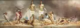 Graydon Parrish, The Cycle of Terror and Tragedy: September 11th, 2001, 2001, giclee print on paper