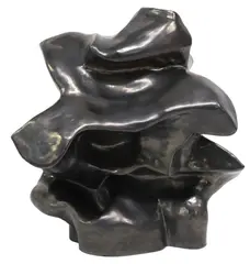 Jason Messinger, Heatwave, Metallic-glazed abstract ceramic sculpture