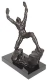 Charles Umlauf, Man In Supplication, c.1971, Patinated bronze sculpture