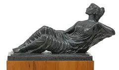 Charles Umlauf, Fonderia/ Luigi Tommasi/ Pietrasanta, Patinated bronze sculpture