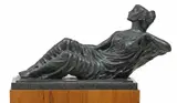 Charles Umlauf, Fonderia/ Luigi Tommasi/ Pietrasanta, Patinated bronze sculpture