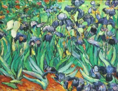 Vincent van Gogh, Irises, oil on canvas