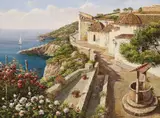 Hea-Jae Jou, Santo Domingo, Spain, oil on canvas