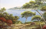 Hea-Jae Jou, Garten Eden, France (Le Jardin d'Eden), oil on canvas
