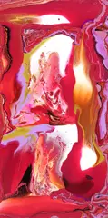 Internal Fire by Petronella Greer, acrylic on stretched canvas, sold Feb 2025