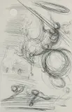 Deux Fatrasies/ Don Quixote by Salvador Dalí, etching on Rives paper, sold Feb 2025
