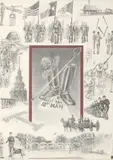 Benjamin Knox, Founders of Tradition and Keepers of the Spirit, offset lithograph on paper