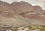 Victor C. Anderson, Franklin Mountains, Texas near El Paso