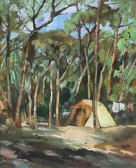 Luigi Lippi, Migliarino Pisano, Italian School oil on canvas