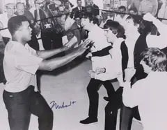 Muhammad Ali, Muhammad Ali (Cassius Marcellus Clay Jr., c. 1964, autographed photographic print