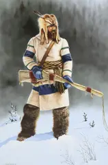 Jerry Crandall, Winter Silence, oil painting on board