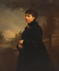 John Horsburgh, Portrait of a lady, oil on canvas