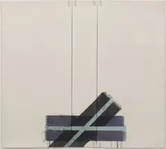 Richard Smith, Two of a Kind, Three of a Kind, lithograph in colors with paper clips on paper