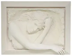 Bill Mack, Daydream, Large framed bonded sand sculpture