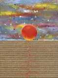 Made Wianta, Sunset, oil on canvas