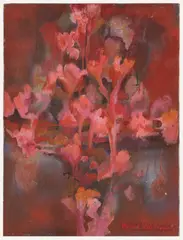 Margaret Webb Dreyer, women who have helped shape the history of Texas, oil on stretched canvas