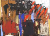 Jerzy, Abstract Composition, acrylic on canvas