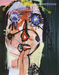 The Great Escape by Paul Indrek Kostabi, giclee print in colors on paper, sold Nov 2024