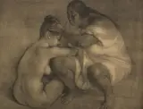 Francisco Zúñiga, El Peinado, lithograph on paper