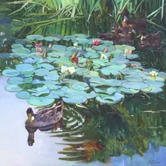 Bartolome Sastre, Al Abrigo, oil on canvas
