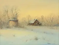 Arturo Mercado, Saltillo, Mexico, oil on canvas