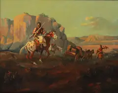 Bill Chappell, Good Loot, oil on canvas
