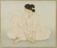 Chitsa III by R. C. Gorman, lithograph on paper, offered Jun 2022