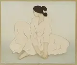 R. C. Gorman, Chitsa III, lithograph on paper