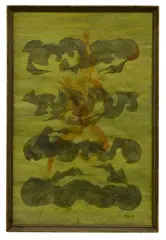 Memory of Ajanta by Amy Freeman Lee, watercolor on paper, offered Jul 2017
